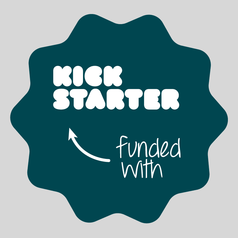 Funded with Kickstarter