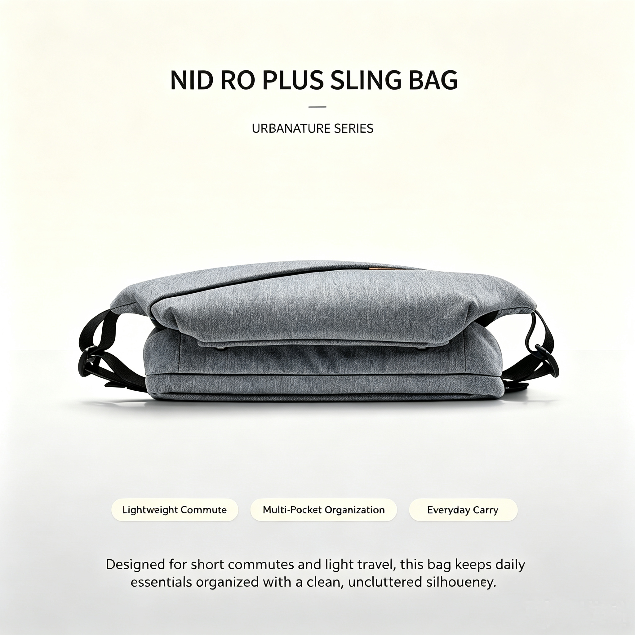 NIID URBANATURE ボディバッグラディアント R0 Plus NIID R0 Plus Sling Bag – NIID Official
