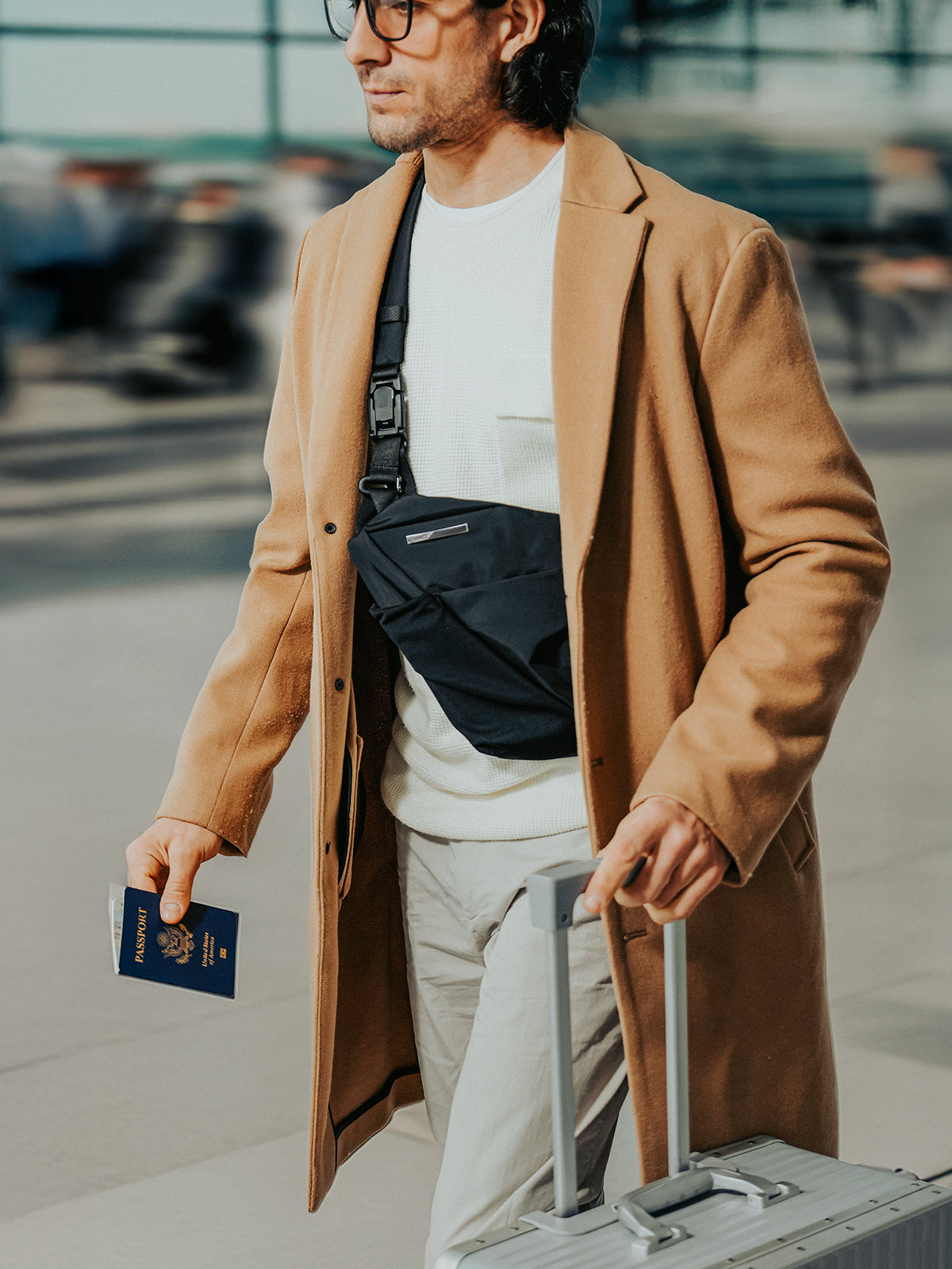 NIID|Sling Backpack|Mens bag|Sling chest bag|Kickstarter funded