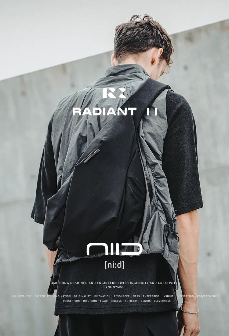 NIID|Sling Backpack|Mens bag|Sling chest bag|Kickstarter funded NIID|Sling Backpack|Mens bag|Sling chest bag|Kickstarter funded