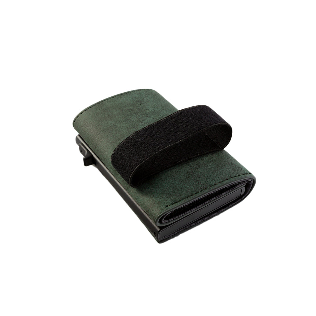 NIID Slide II Minimalist Wallet - Durable PU Leather Card Case