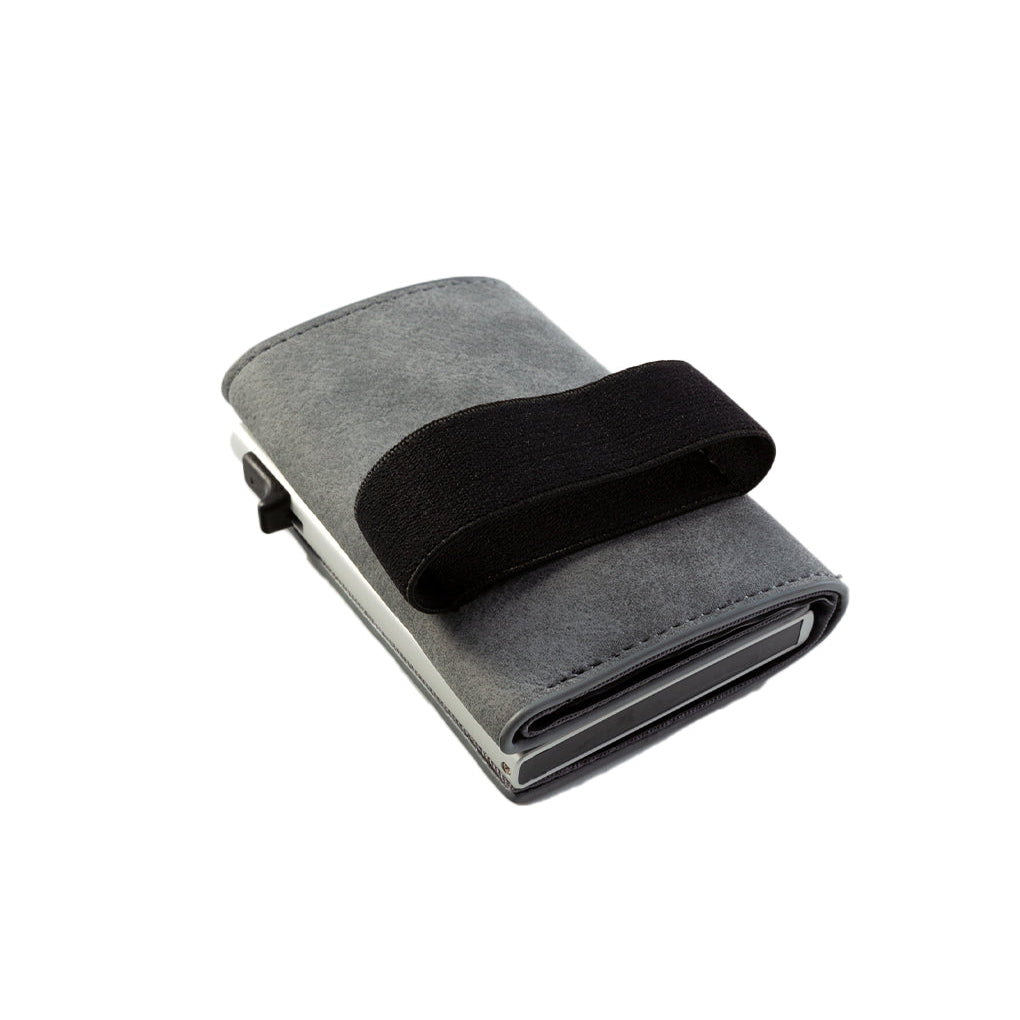 NIID Slide II Minimalist Wallet - Durable PU Leather Card Case
