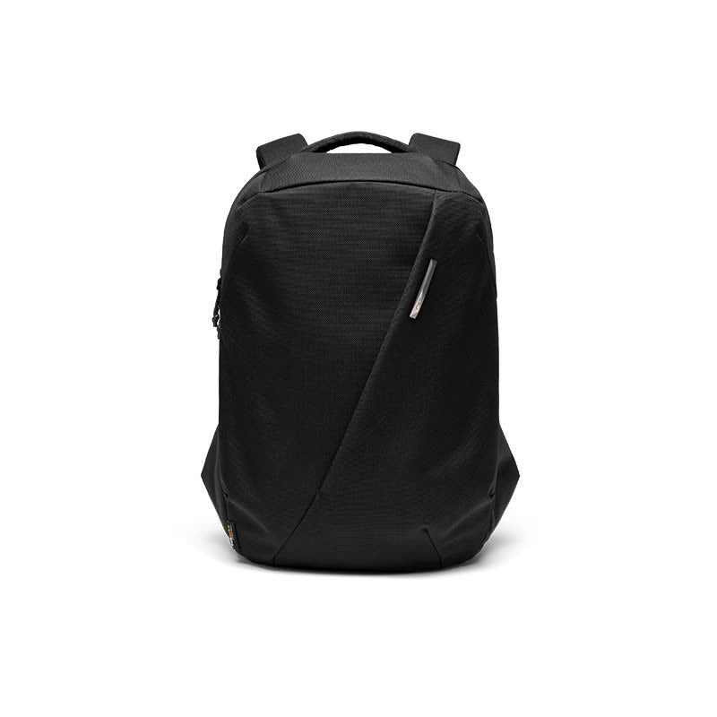 NIID N3 NEO Nomad modular backpack in Black（cordura）, featuring a durable grid pattern fabric, minimalist techwear design, and advanced urban storage system.
