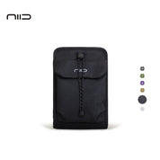 NIID NEO Nomad Pouch in DIAMOND-GRID-BLACK, a durable urban techwear EDC organizer bag for daily essentials.