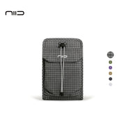 NIID NEO Nomad Pouch in Graphene Gray Ripstop, a durable urban techwear EDC organizer bag for daily essentials.