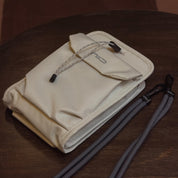 NIID NEO Nomad Pouch Pearly Gray Folded Details