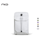 NIID NEO Nomad Pouch in Pearly Gray, a minimalist EDC organizer bag for urban commuters and travel.