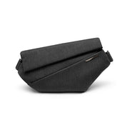 NIID R1 Radiant modular sling bag in METEORITE-BLACK, a sleek and minimalist crossbody bag featuring premium textured fabric, perfect for urban commuting and stylish everyday carry.