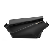 NIID R1 Radiant modular sling bag in black, a sleek and minimalist crossbody bag featuring premium textured fabric, perfect for urban commuting and stylish everyday carry
