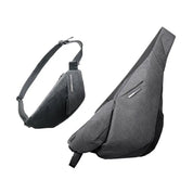 NIID R2 Radiant modular crossbody bag in GRAY SHADOW GRID, a high-performance techwear sling with expandable capacity, featuring premium weather-resistant fabric and an optimized modular organization system.